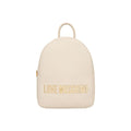 Beige Polyethylene Backpack