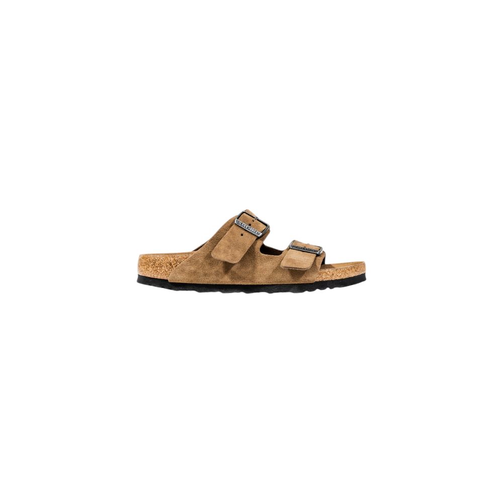Sandalen aus braunem Wildleder