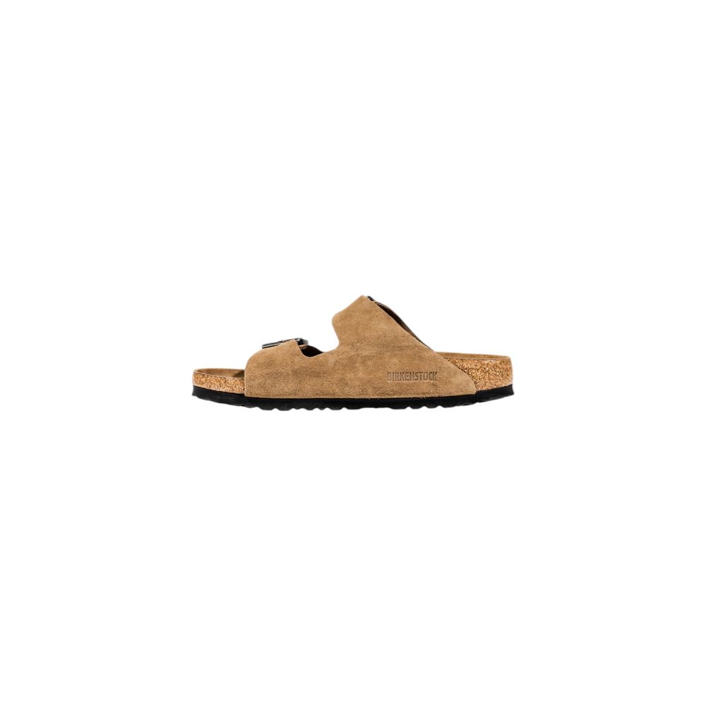 Sandalen aus braunem Wildleder