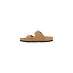 Sandalen aus braunem Wildleder