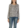 Bicolor-Bluse aus Viskose