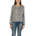 Bicolor-Bluse aus Viskose