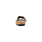 Sandalen aus braunem Wildleder