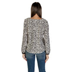 Bicolor-Bluse aus Viskose