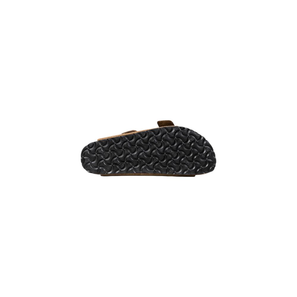 Sandalen aus braunem Wildleder