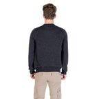 Schwarzes Nylon-Sweatshirt