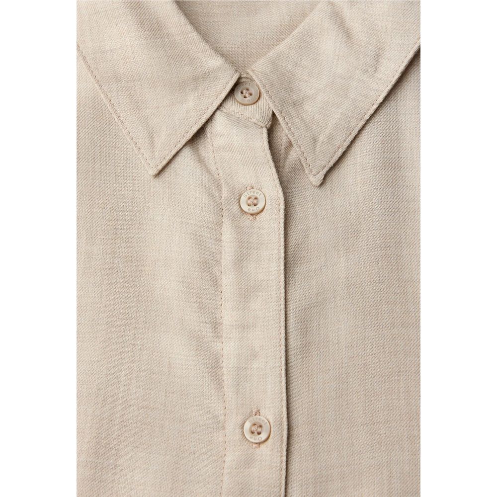Beige Viskosebluse