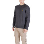 Graues Baumwoll-Sweatshirt