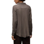 Brown Viscose Blouse