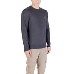 Graues Baumwoll-Sweatshirt