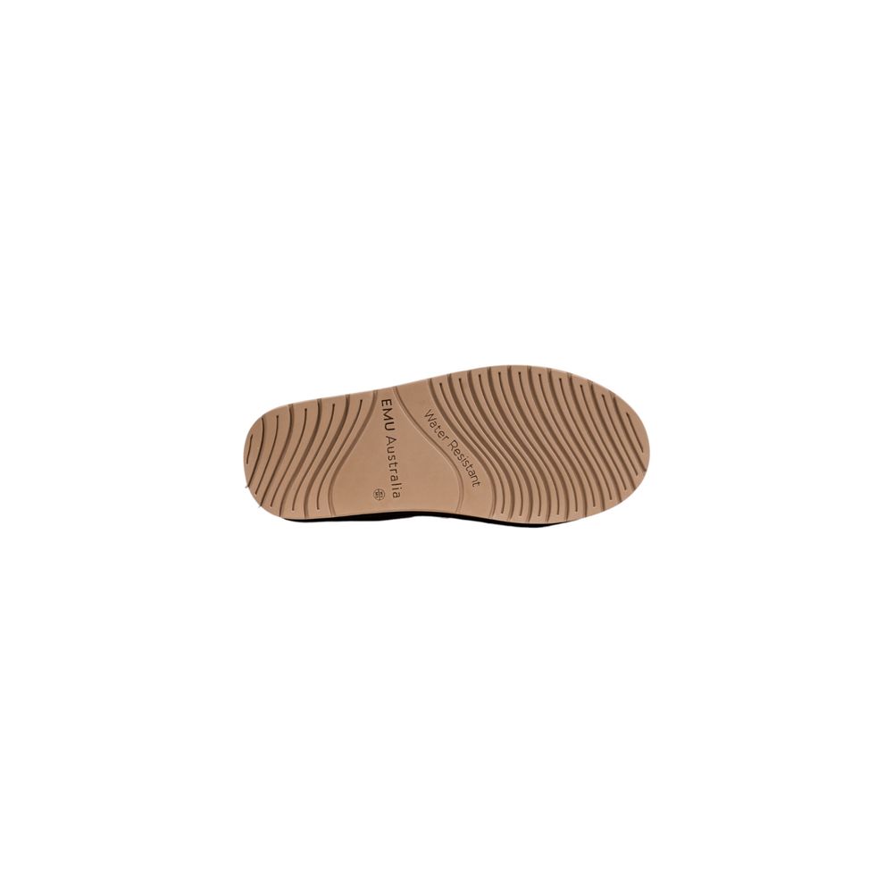 Beigefarbene Stiefeletten aus Leder
