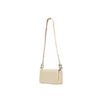Beige Polyethylen-Handtasche