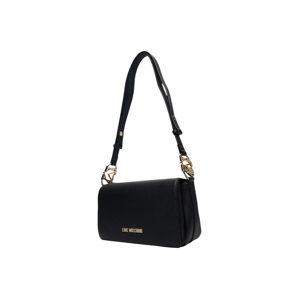 Schwarze Polyethylen-Handtasche