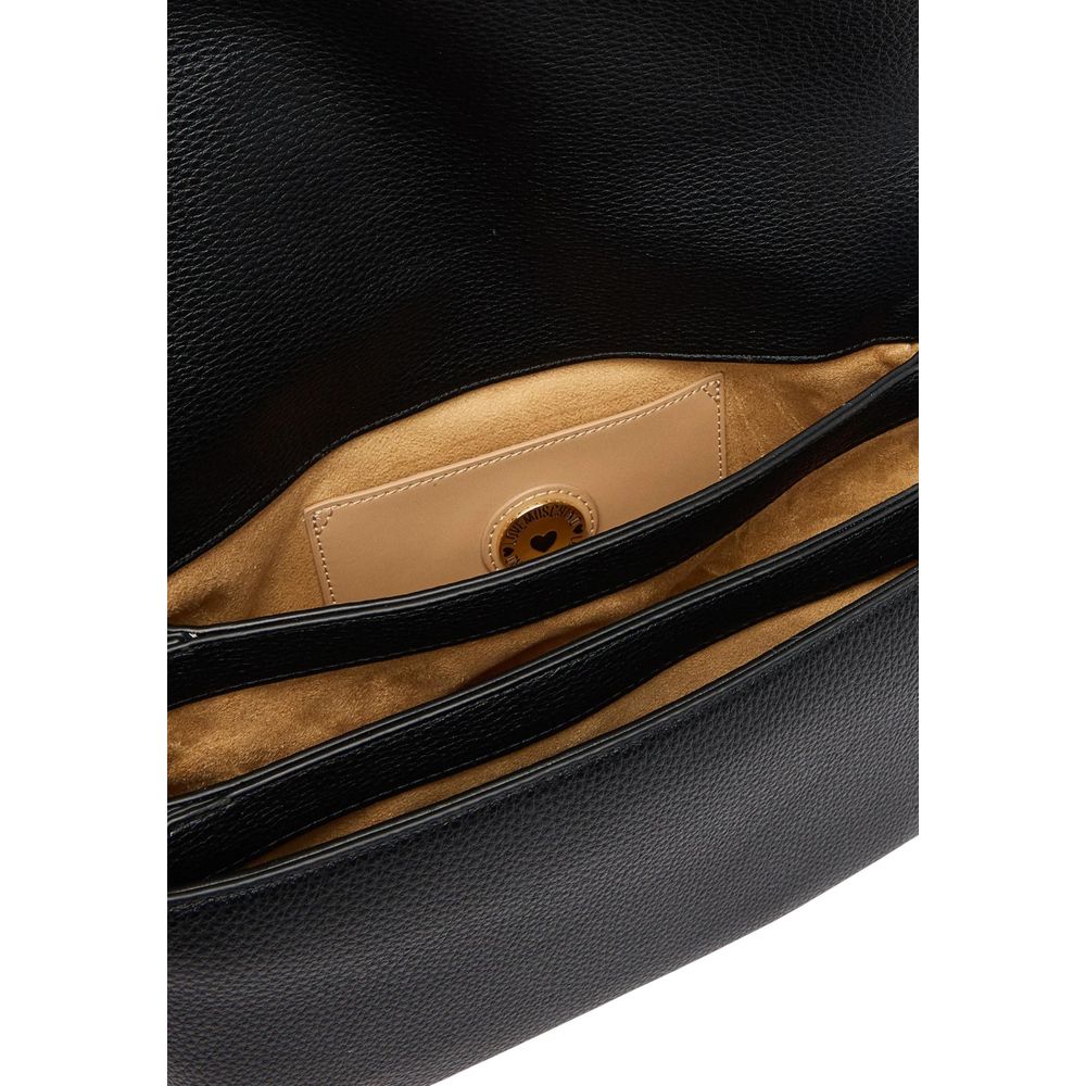 Schwarze Polyethylen-Handtasche