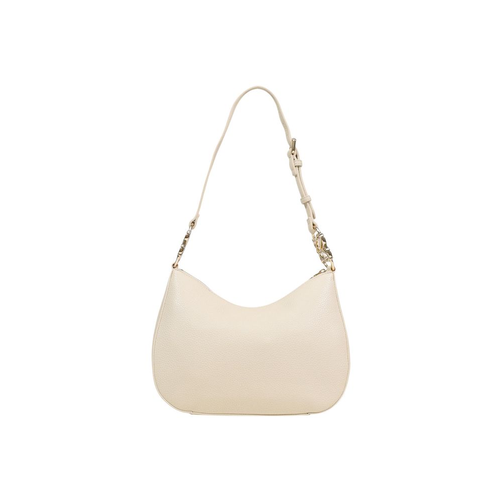 Beige Polyethylen-Handtasche