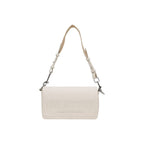 Beige Polyethylene Handbag