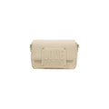 Cream Polyethylene Handbag