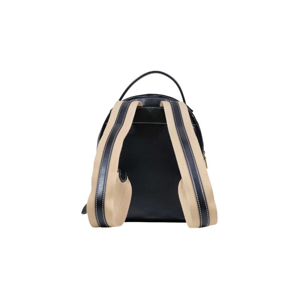 Rucksack aus schwarzem Polyethylen