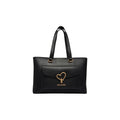 Schwarze Polyethylen-Handtasche