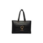 Schwarze Polyethylen-Handtasche