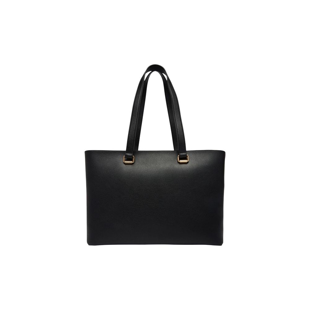 Schwarze Polyethylen-Handtasche