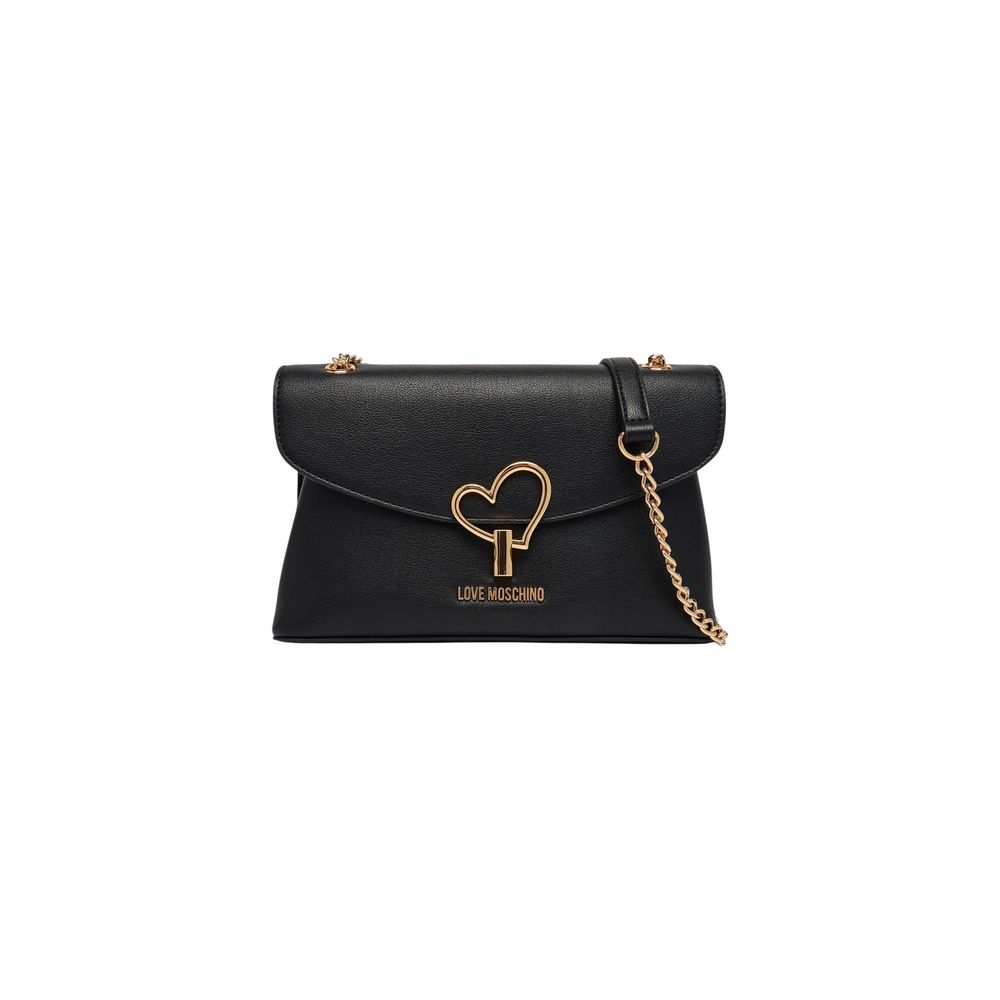Schwarze Polyethylen-Handtasche