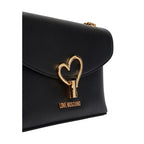 Schwarze Polyethylen-Handtasche