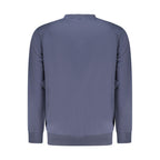 Felpa da uomo in cotone blu
