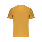 Brown Cotton Men's T-Shirt
