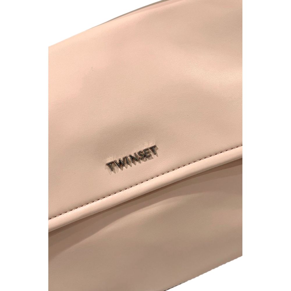Handtasche für Damen aus rosafarbenem PU