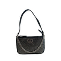 Purple PU Women Shoulder Bag