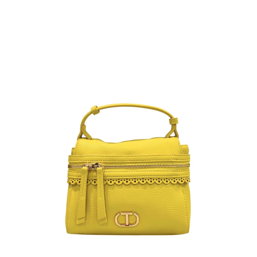 Gelbe PU Damenhandtasche