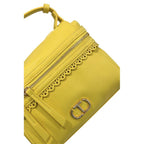 Gelbe PU Damenhandtasche