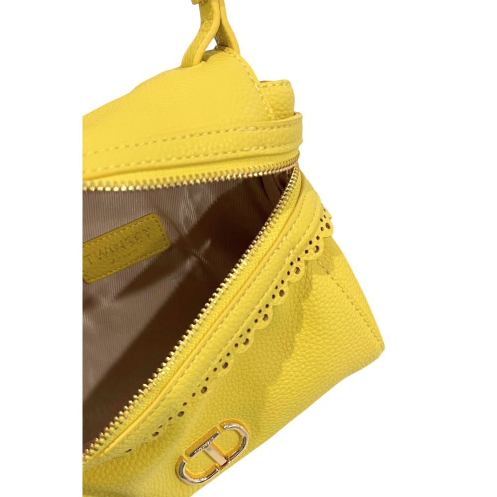 Gelbe PU Damenhandtasche
