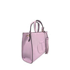 Purple PU Women Handbag