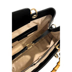 Black PU Women Handbag