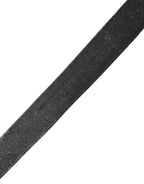 Herren Gürtel Schwarzes Leder Metallschnalle