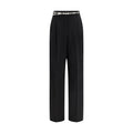 Schwarze Hose aus Triacetat