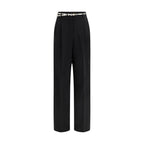 Schwarze Hose aus Triacetat