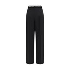 Schwarze Hose aus Triacetat