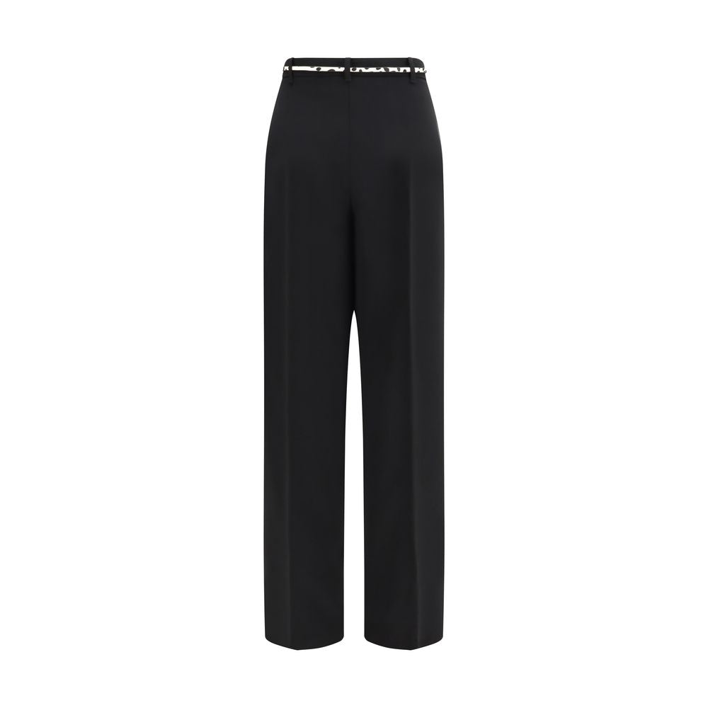 Schwarze Hose aus Triacetat