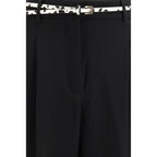 Schwarze Hose aus Triacetat