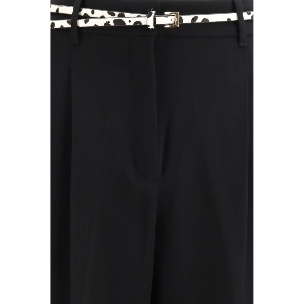 Schwarze Hose aus Triacetat