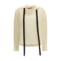 Camicia in seta beige