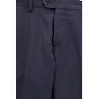Lardini Blue Wool Two-Piece Suit