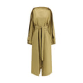 Beiger Lyocell-Trenchcoat