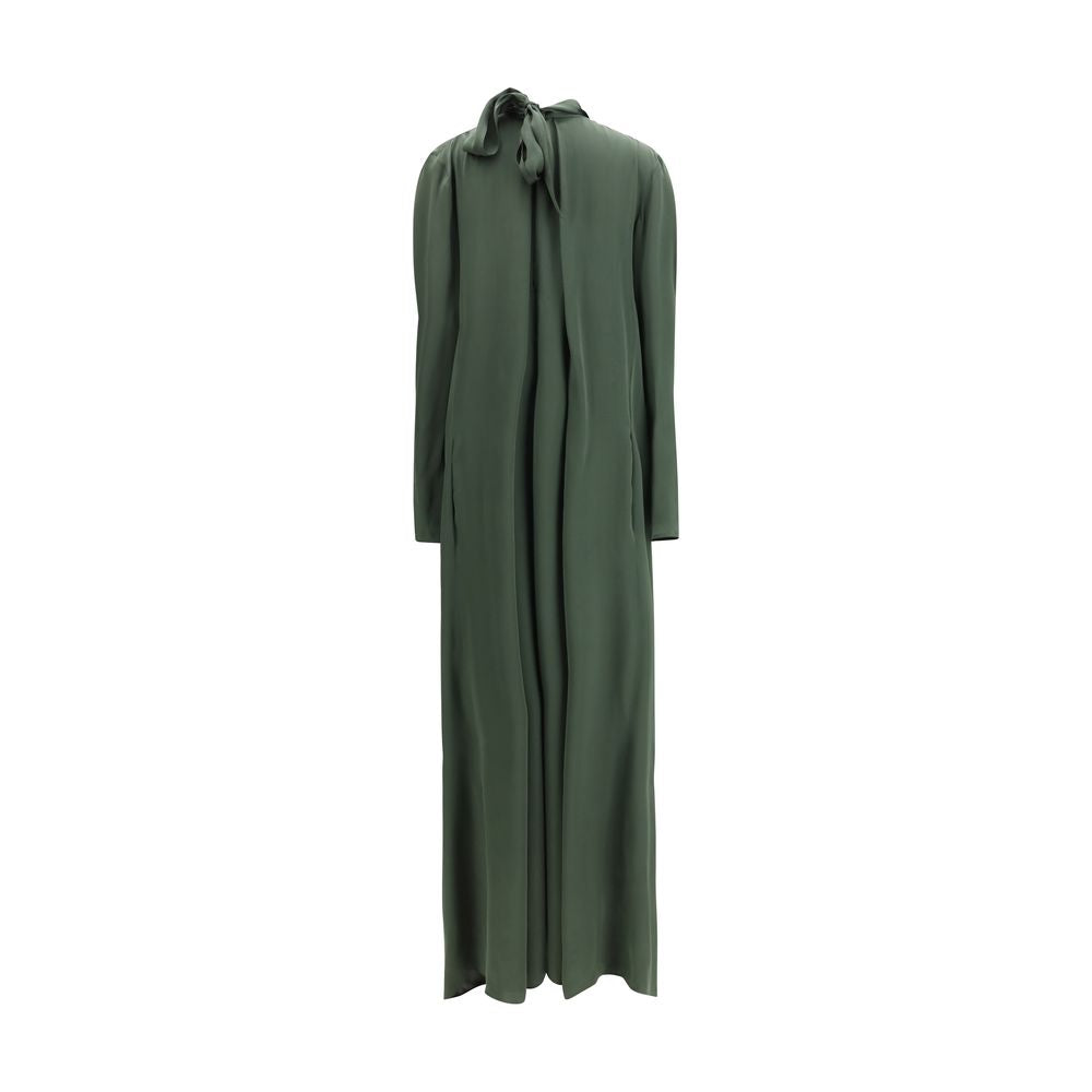 Zweifarbiges Freizeitkleid aus Seide