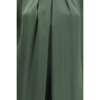 Zweifarbiges Freizeitkleid aus Seide
