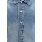 Blue Polyamide Clothing