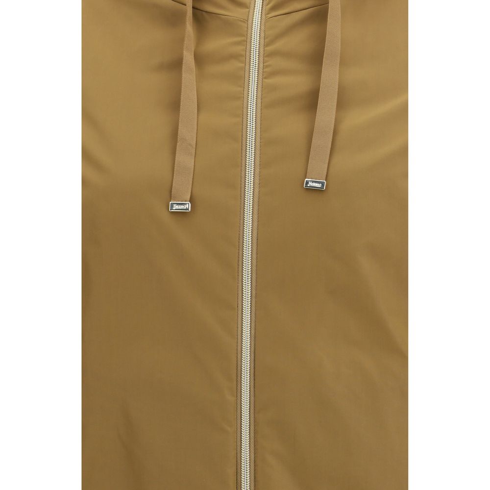 Blauer Polyester-Mantel